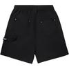 Li Ning Sports Simple Loose Comfortable Versatile Solid Color Lace-Up Straight Leg Casual Shorts Men shorts AKSV539-1