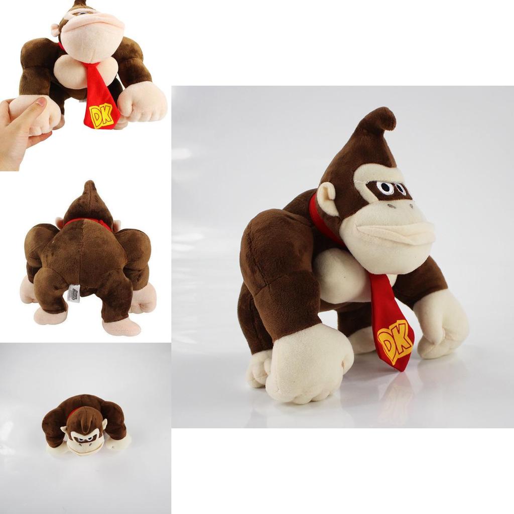 98inch Donkey Kong Super Mario Bros Plush Toy Soft Stuffed Animal Doll Kid Gift