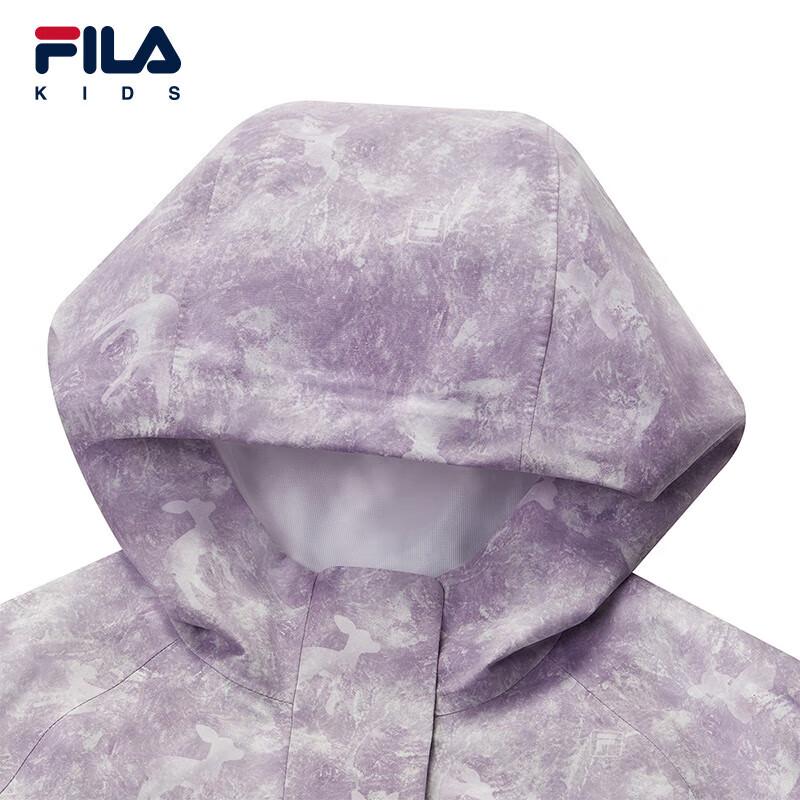 Fila Girls' Winter Hooded Windbreaker Jacket