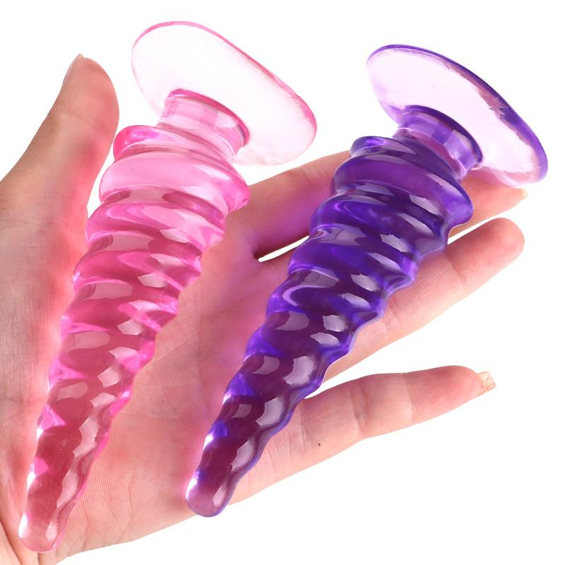 Silicone Anal Dildo No Vibrator Male Prostate Massager Anal Beads Plug G Spot Butt Plug Masturbation Anal Sex Toys for Couple