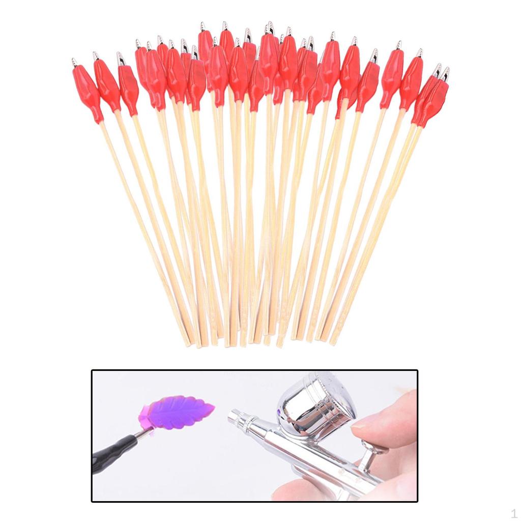 / 30pcs Alligator Clip for Airbrush Hobby Model