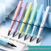 Eternal Black No-Sharpen Pencil: Wear-Resistant, Unbreakable, and Student-Friendly Correct Grip Writing Tool.