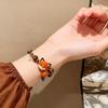 1/3/5Pcs Creative Animal-Shaped Handmade Cord Cute Little Fox Weaving Bracelet Unique Additions For Women'S Daily Parties Gift