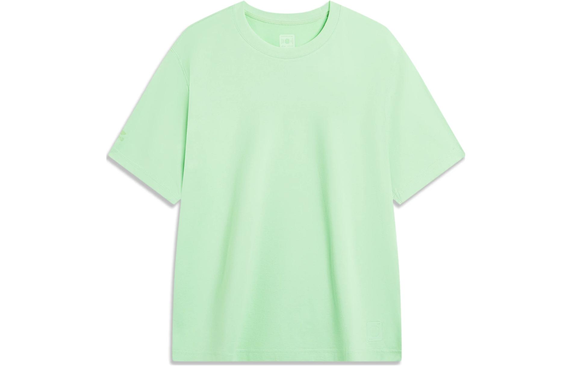 Li Ning Sports Life Collection T Shirt Men s Bamboo Green AHST587-5 XXL