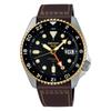 SEIKO 5 Sports SKX GMT Automatic Black Dial Men's Watch SSK036 Silver 42.5 Mm