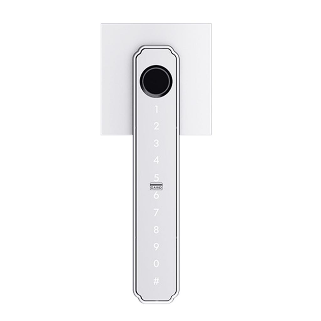 Smart Fingerprint   5 in 1 Keyless Entry Biometric Lock with APP Control Password Keypad IC Card Auto Lock for   Apartment