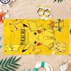 1pc P-Pokmon Pikachu Beach Towel Quick-drying Small To Large Suitable for Beach Pool Yoga Gym Home Cute Gift for Friend Family