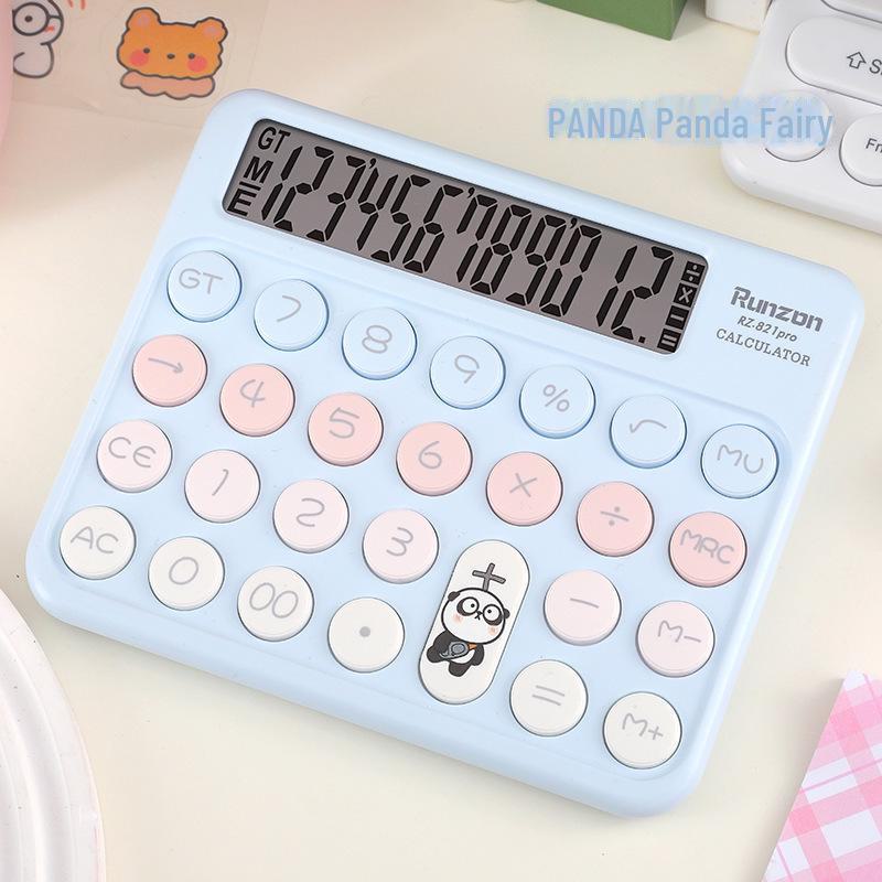 Pastel Goddess Style Calculator - Trendy Office Supplies for Girls