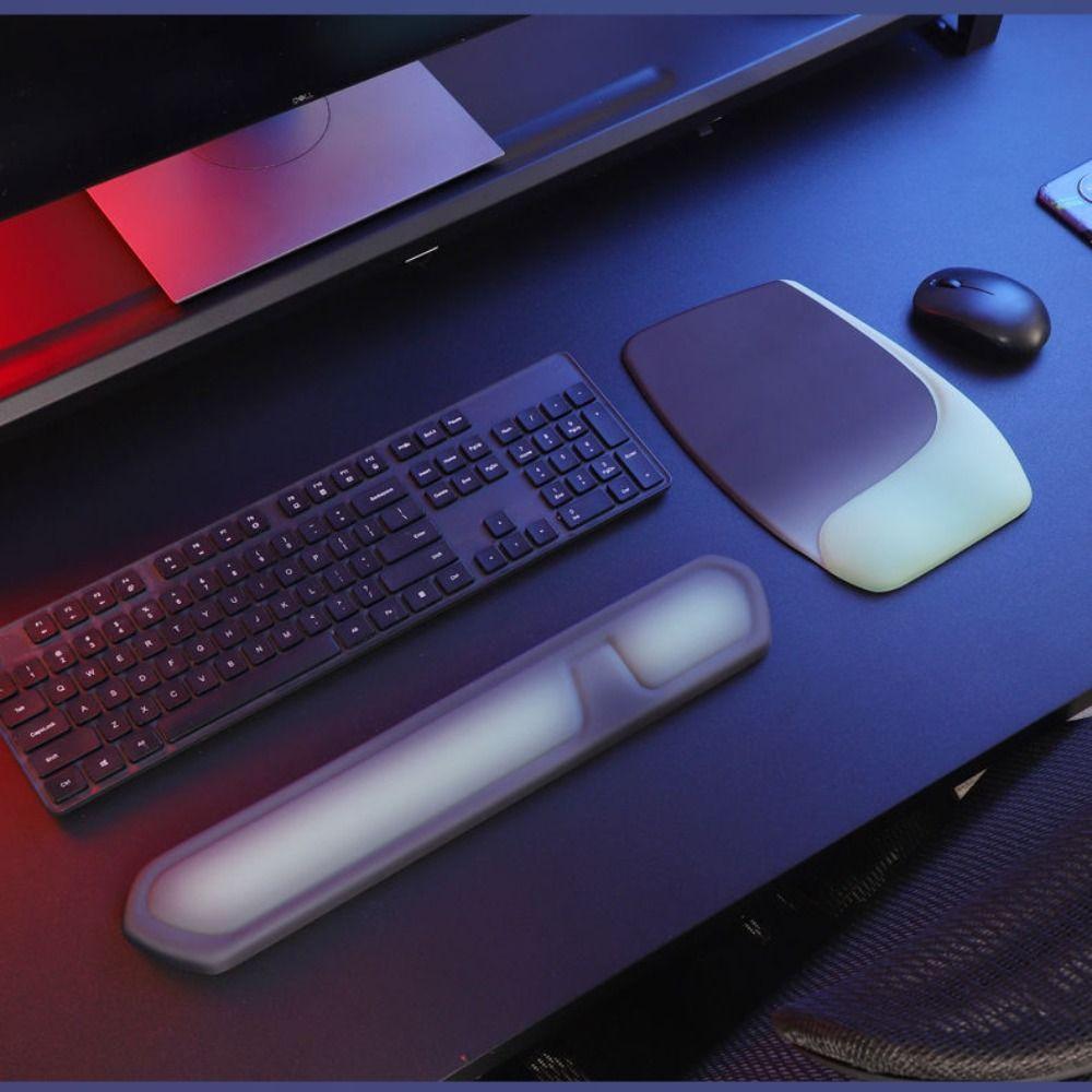 Memory Foam Gradient Wrist Rest Pad Pain Relief Mouse Pad Creative Hand Pillow  Universal