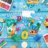 8pcs Summer Beach Spiral Pocket Notebook Vertical Flip Portable Notepad Party Favor Pool Event Stationery Memo Pad