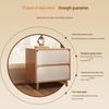 Modern Bedside Storage Cabinet for Bedrooms and Rentals