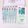 Cartoon Dinosaur Neutral Pen, 0.5mm, Black Ink, Creative Student Stationery, Straight Barrel, Ideal for Office Signatures.