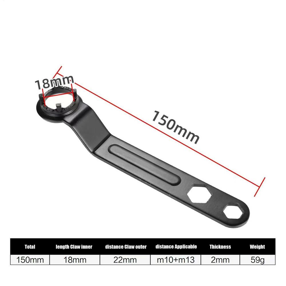 Angle Grinder Tool Wrench Thickened Steel Multipurpose Angle Grinding Tool Reusable Accessories For Mechanics Beginners