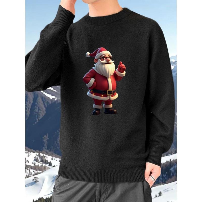 

Ultra-Soft Christmas Crewneck - Your Go-To Sweater for Cozy Holiday Evenings XXL чорний