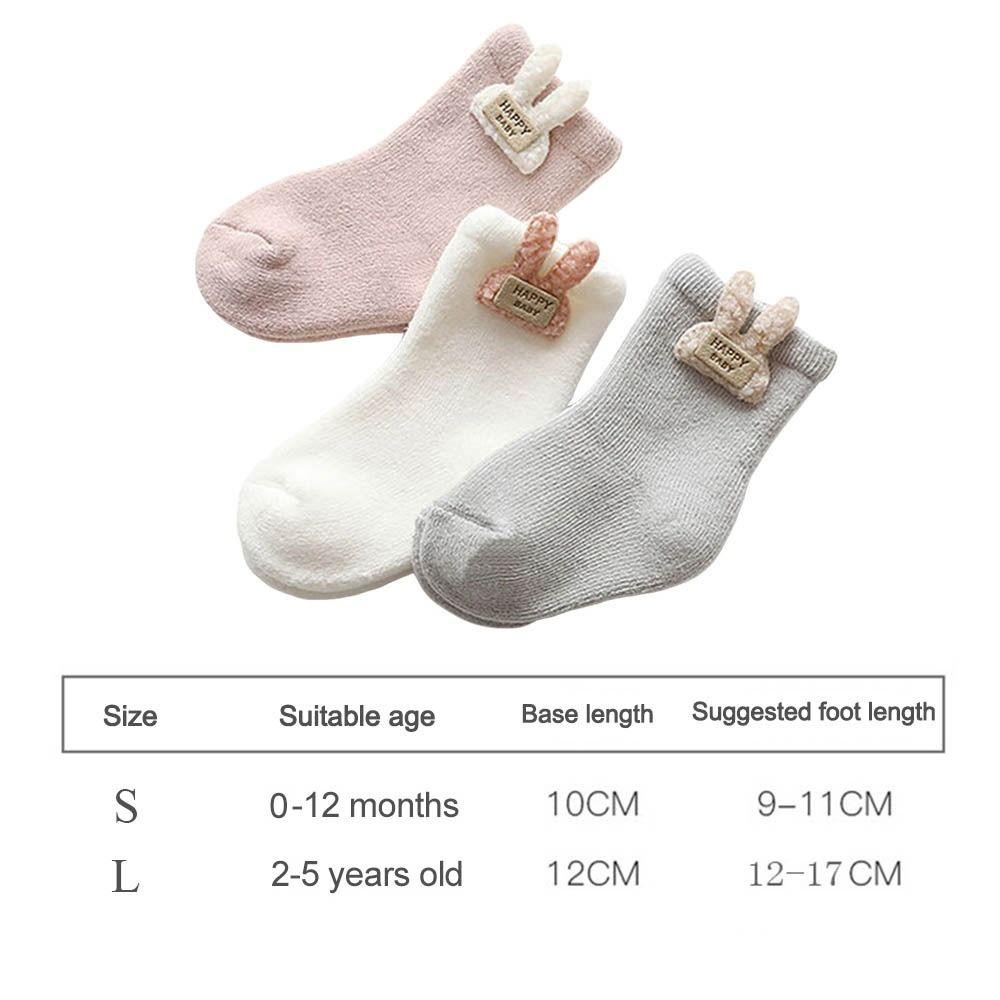 Thickened Cotton Terry Socks Soft Infant Socks New Toddler Socks Infant Toddler