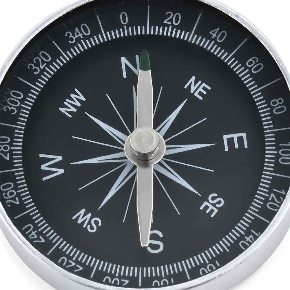 Aluminum Hiking Lightweight Wild Survival Professional Compass Navigation Tool