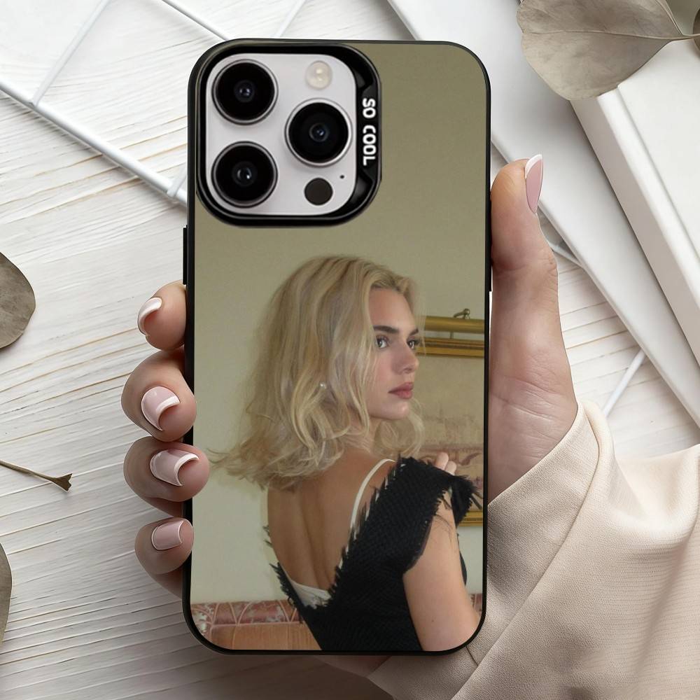 Model K-Kendall Nicole J-Jenner  Phone Case For iPhone17,16,15,14,13,12,11 Plus,Pro Max Black Candy silver phone case