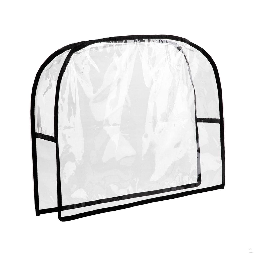 Back Cover for Hairdressing Chair Transparent Waterproof Beauty Salon