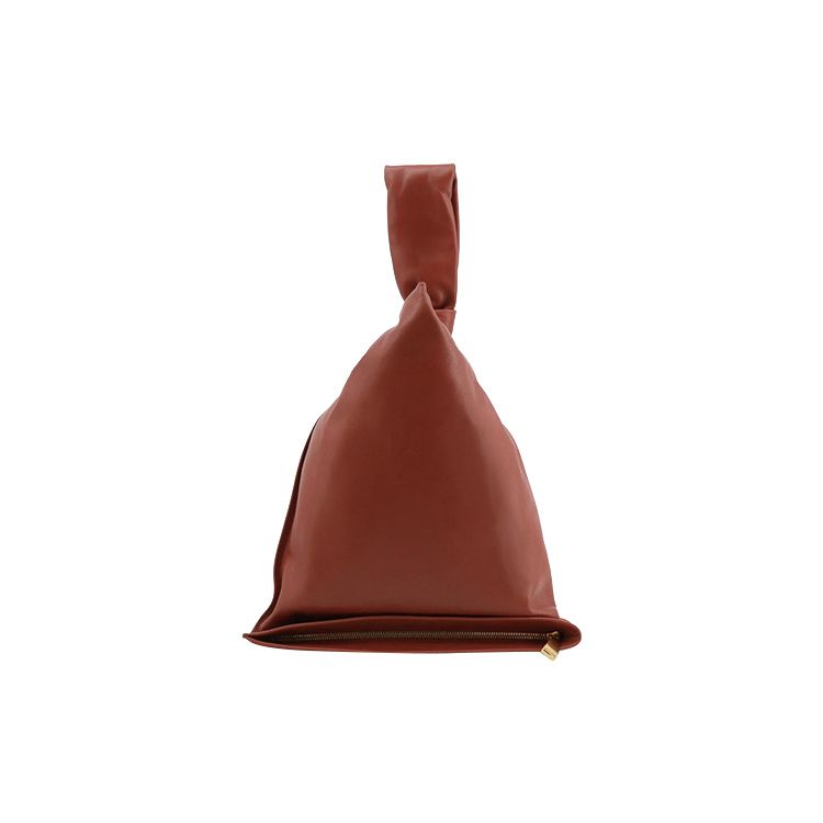 Bottega Veneta Solid Color Main Compartment Leather Clutch Women clutch Brown 607964VCP408858