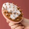 Silicone Head Body Scalp Massage Brush Shampoo Brush Hair Washing Shower Brush