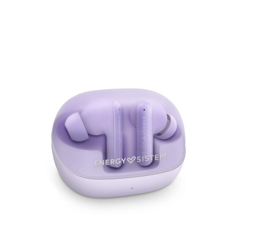 Energy Sistem Serenity ANC True Wireless Earphones, Lavender | Energy Sistem