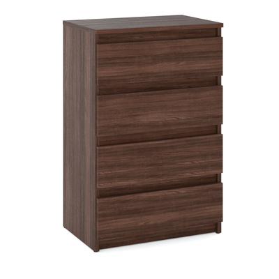 Chest of Drawers Wenge Oak 60 CM 4S TV Cabinet Furniture for Living Room Bedroom