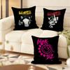 B-Blink 182 Cushion Cover Soft Short Plush Pillow Cover Smooth Cozy Texture Aesthetic Cushion Case Home Decor