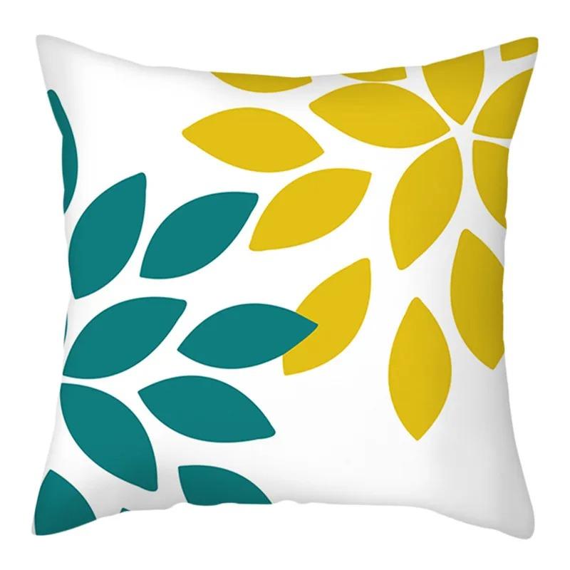Geometric Style Printed Pillowcases Living Room Office Home Pillowcases Car Ornaments