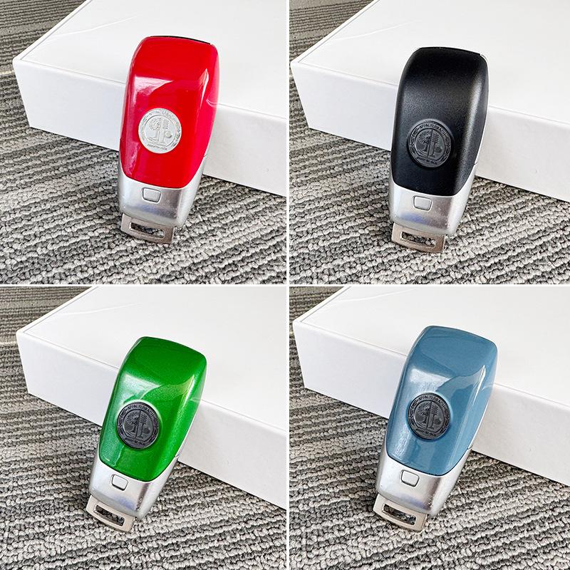 Mercedes-Benz Key Replacement Back Cover for A-Class, E-Class, C-Class, S-Class, G-Class, GLC, GLS, GLE - Painted & Frosted Finish.