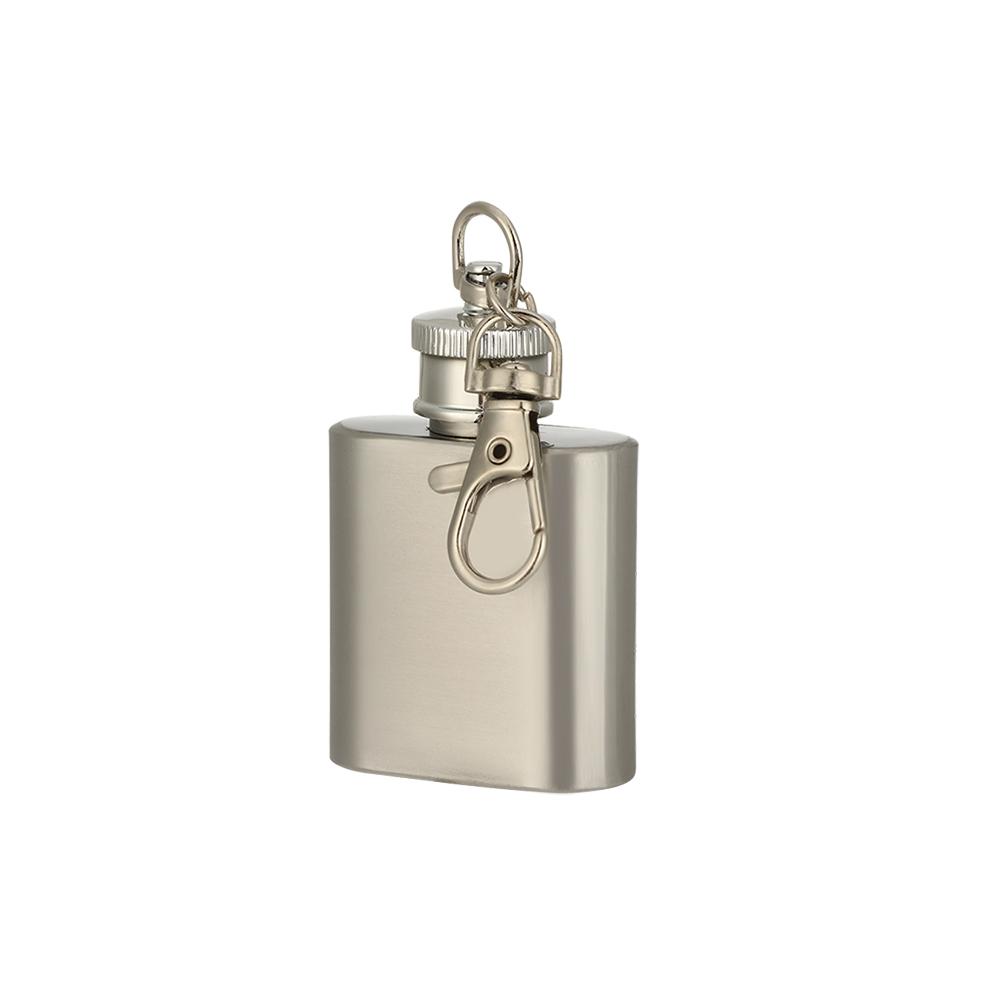 Leakproof Drinkware Drinking Bottle Stainless Steel Hip Flask Liquor Flask Whiskey Holder 0.25L