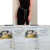 Metal Chain Waist Belt For Women With Water Drill Embellishments Fashionable Accessory For Dresses And Suits