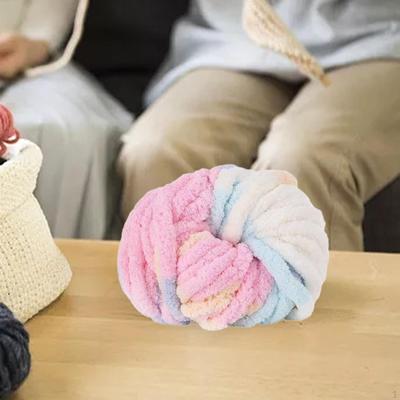 Dickes Häkelgarn DIY-Zubehör Deko Waschbar Weich Handgefertigt Strickdecke für Schal