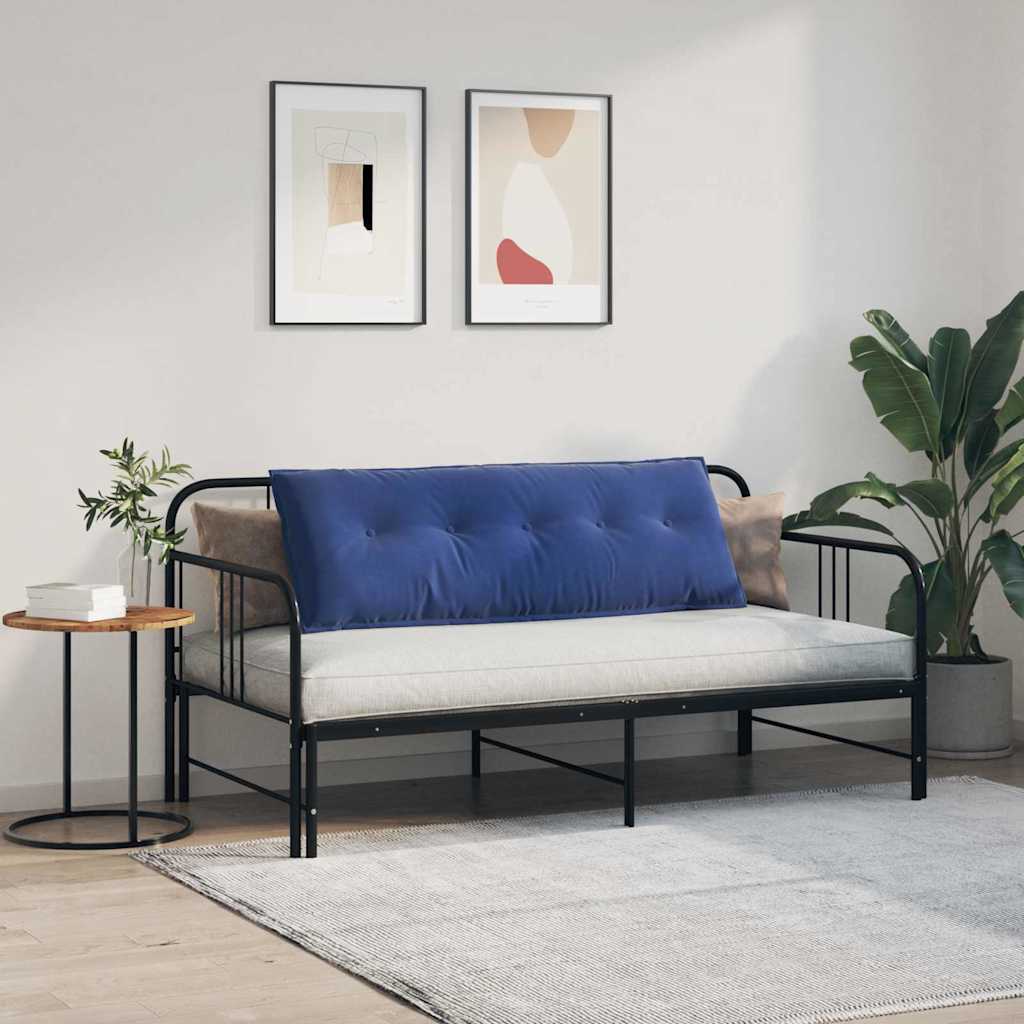 Back Cushion Police Blue 140 x 50 cm Cord Fabric