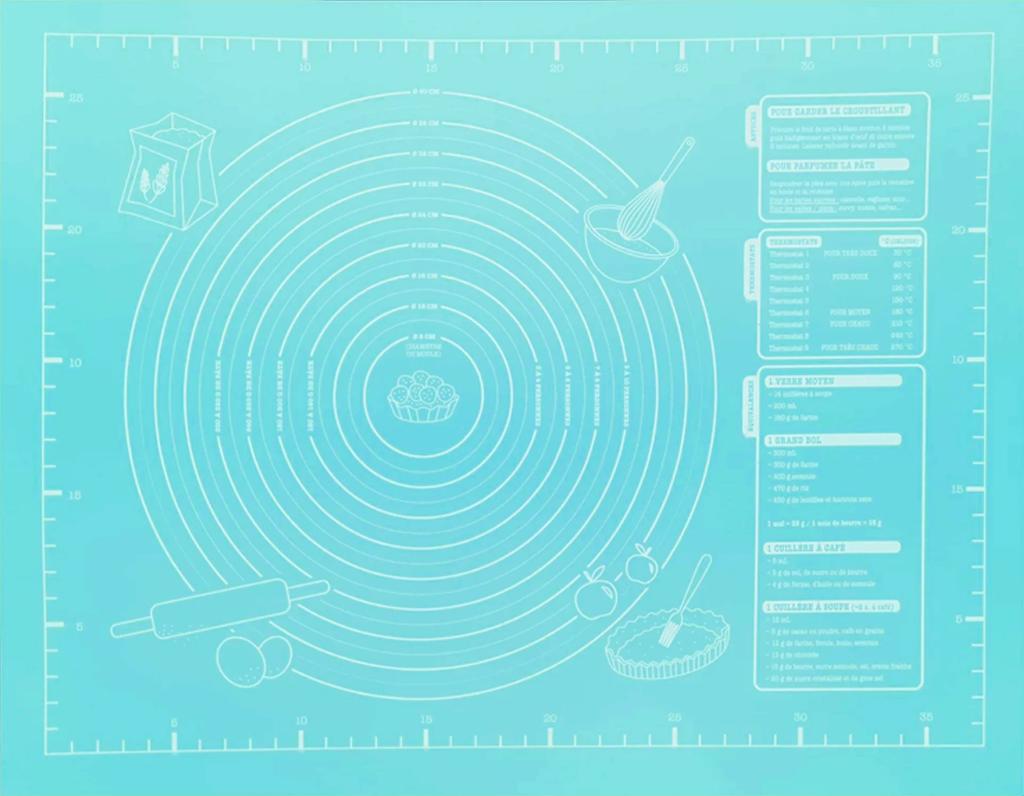 45x60cm Extra Large Baking Mat Silicone Pad Sheet Baking Mat for Rolling Dough Pizza Dough Non-Stick Maker Holder Kitchen Tools