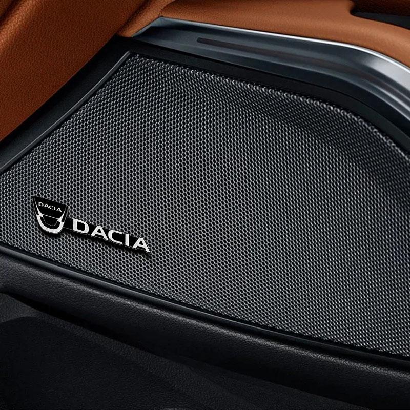 Car Audio Decoration Badge Modified Logo Audio Stickers For Renault Dacia Laguna 2 3 Coupe Clio 4 Megane 3 4 CC Grand Scenic 2 3 4