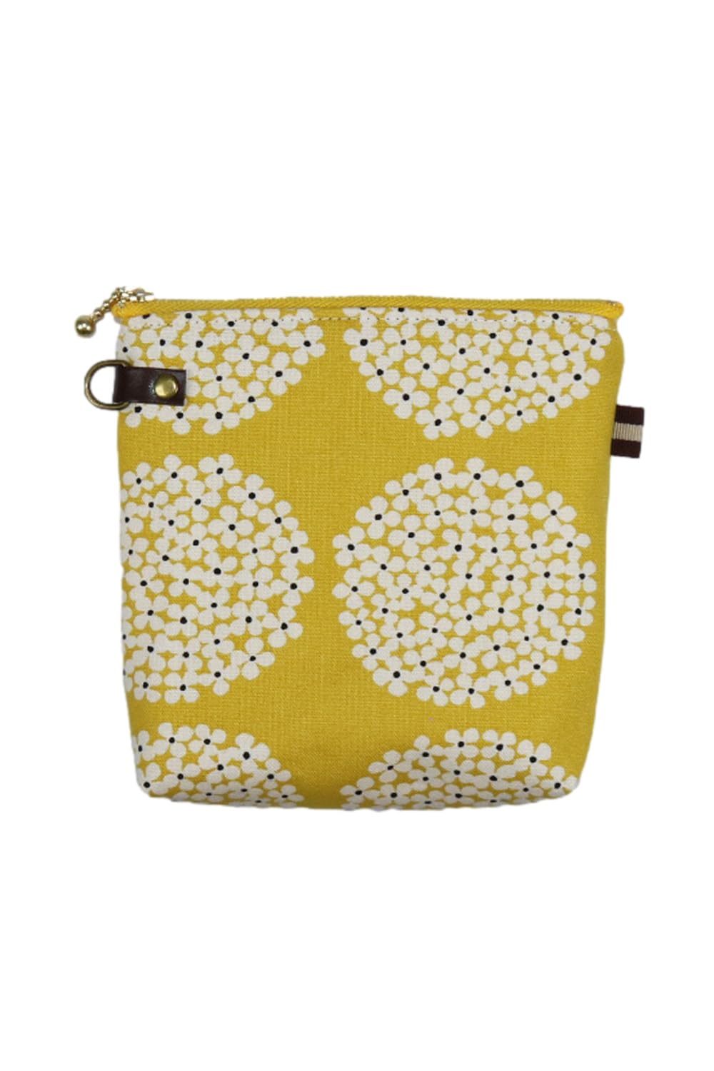 Изолированный мини-чехол для закусок, сладостей и мелких предметов (гортензия, горчично-зеленый)