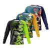 Costum de pescuit camuflaj Tricou cu mânecă lungă Sporturi în aer liber Uscare rapidă Respirabil Protecție UV