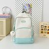 Schoolbag Backpack New Fashion Large Capacity Travel Backpack Female Japanese Junior High School Students High School Students Simple Schoolbag