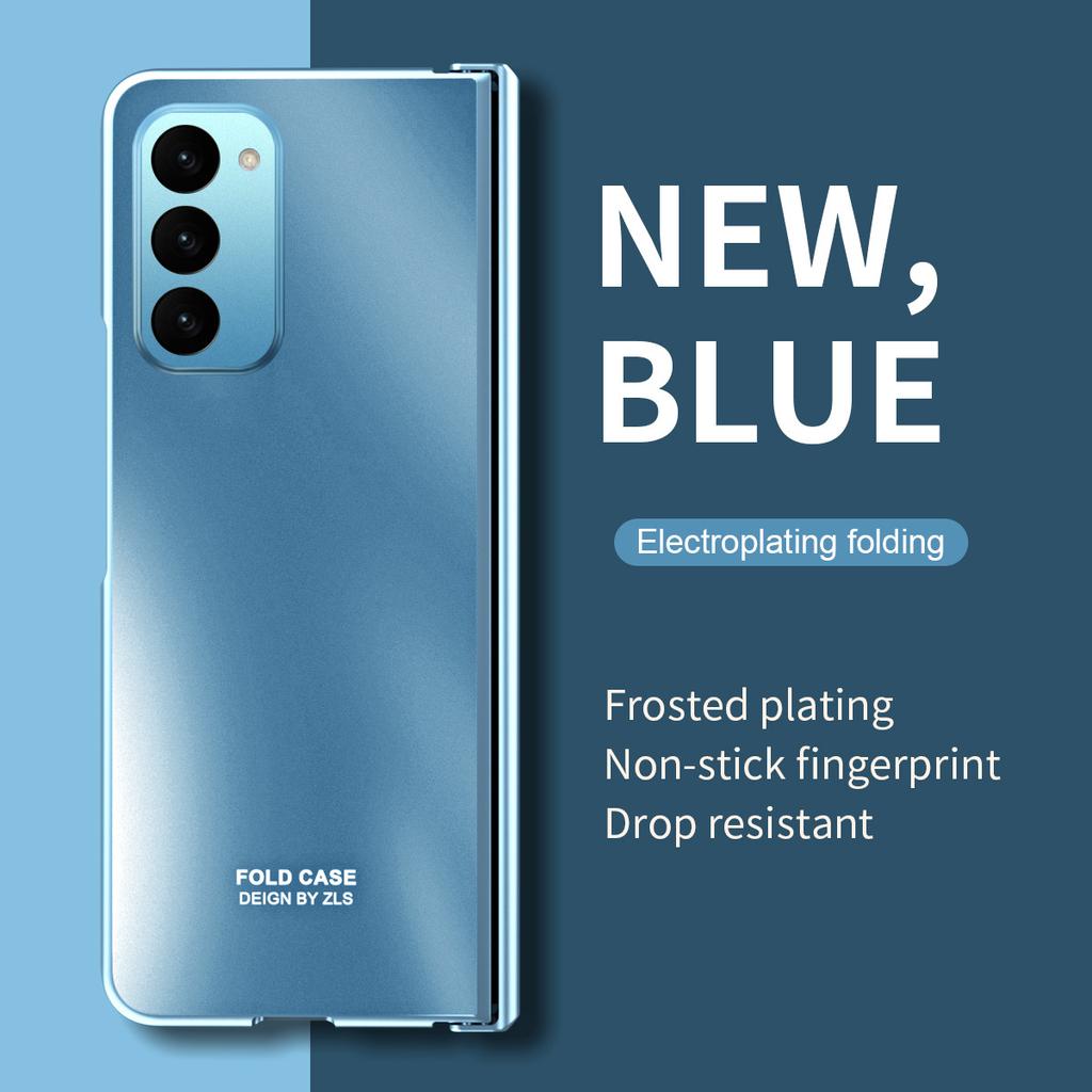 For Samsung Z Fold 5 Folding Protection Hinge Cell Phone Case for Samsung Galaxy Z Fold 5 Fold5 Full Body Glass Film