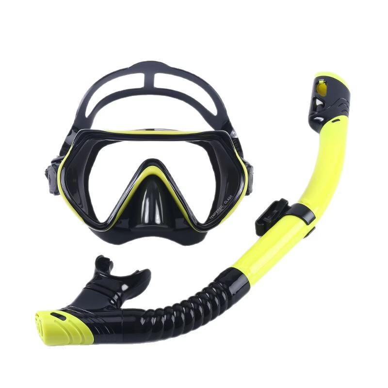 Full Dry Snorkel and Diving Mask Set