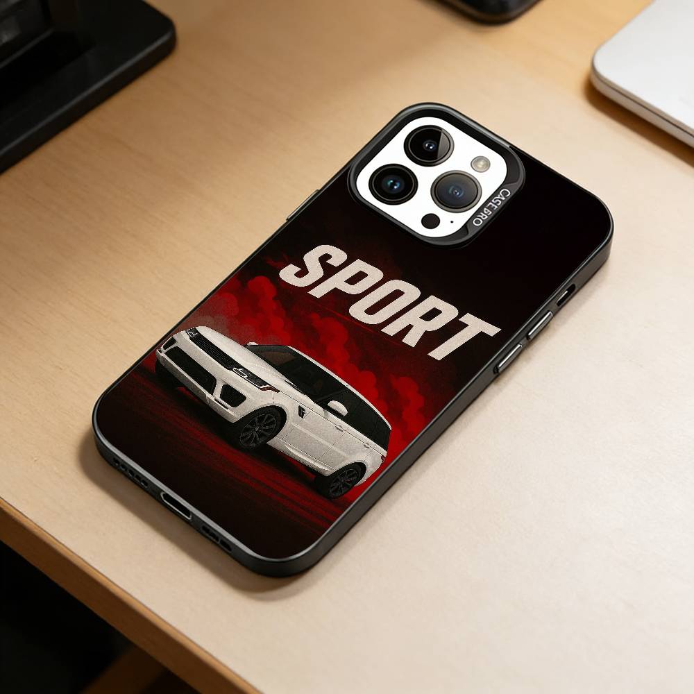 L494 Sport Car  Phone Case For iPhone 17,16,15,14,13,12,11 Plus,Pro Max,XS,Colorful Silver Black Cover iPhone12PRO