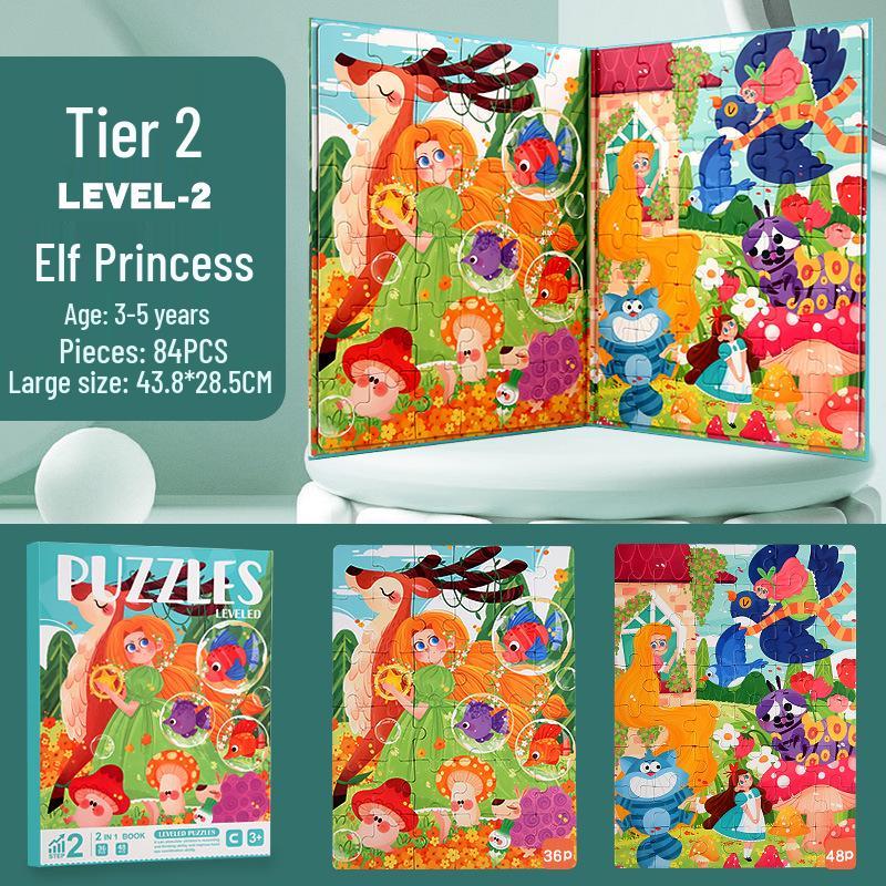 Advanced Magnetic Educational Puzzle for Toddlers - Ages 3 To 6