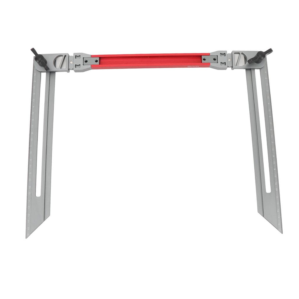 Stair Tread Template Tool Aluminum Alloy Stair Tread Gauge Measuring Tool for Accurately Measuring A