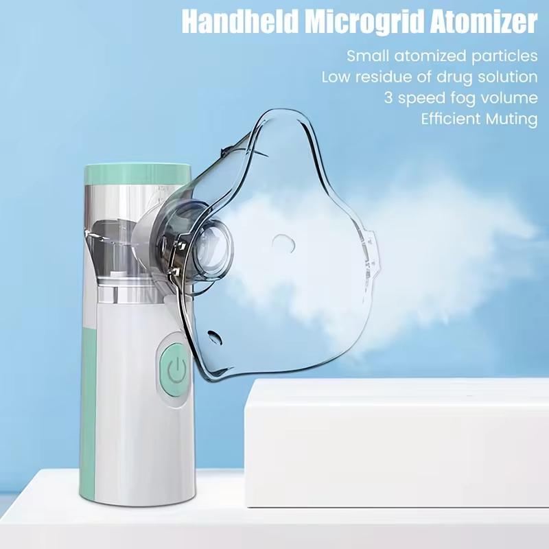 Mini Portable Humidifier USB Medical Silent Mesh Nebulizer Handheld Asthma Inhaler Atomizer for Kids Adult Health Care