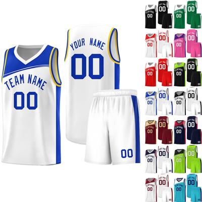 Custom Basketball Jerseys Personalized Printed Team Name & Number Sports Uniform For Men Women Youth