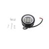 Motorcycle Headlights High Brightness Round LED External Working Warning Light for Motorbike