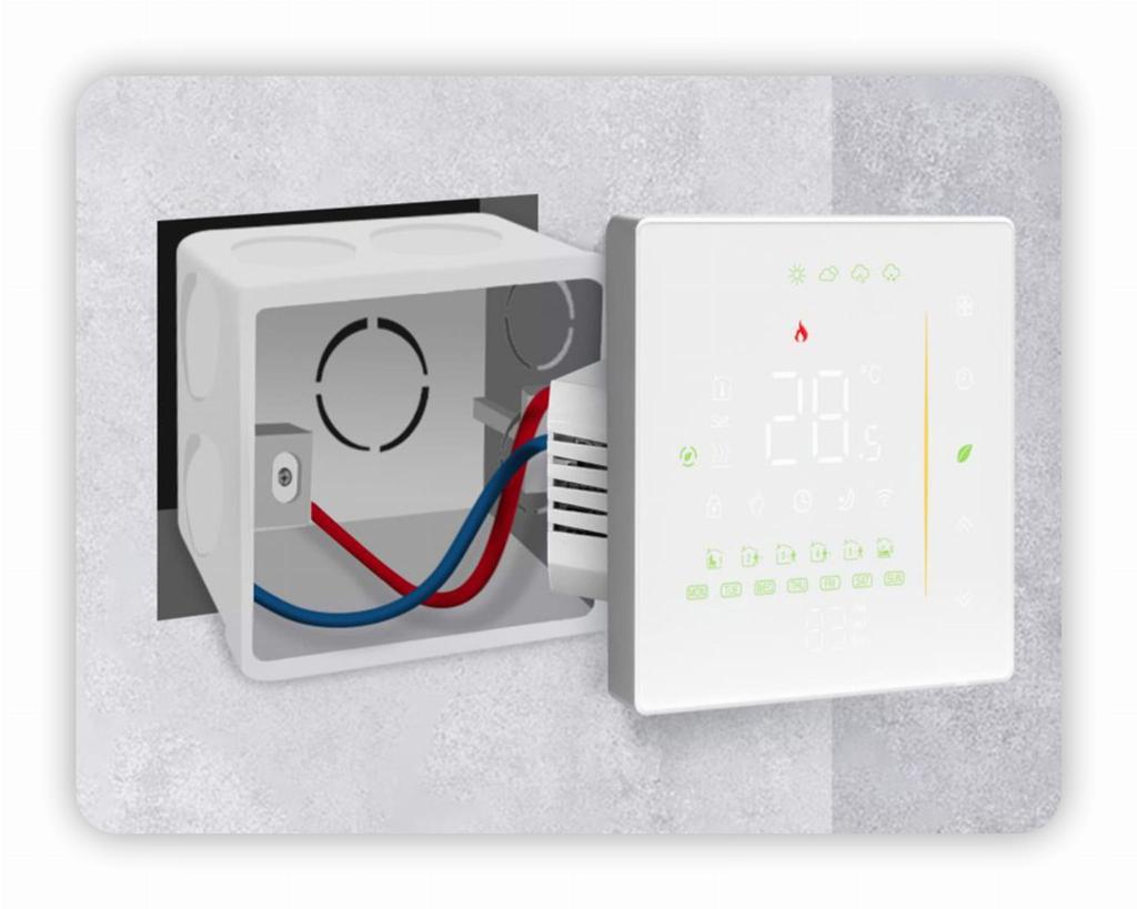 Tuya 16A EXB WiFi Thermostat - Electric Heating