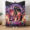 Custom Name "Harry's Magical Adventure" blanket for Couch & Bed, Plush Cozy Fuzzy Blanket Super Soft & Warm Blankets for Fall and Winter. 090864