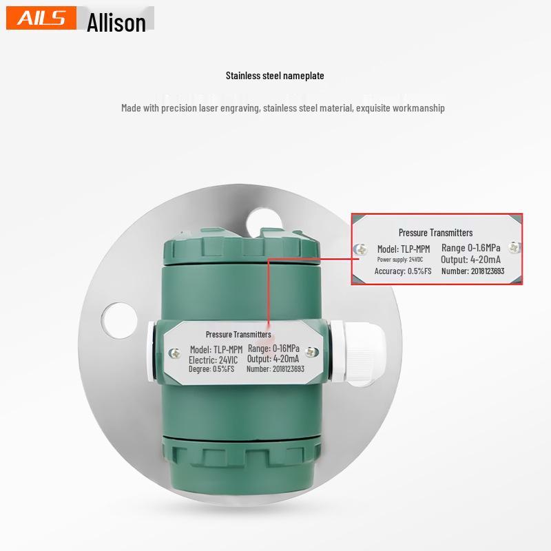 Explosion-Proof PTFE-Lined Flange Pressure Sensor and Transmitter