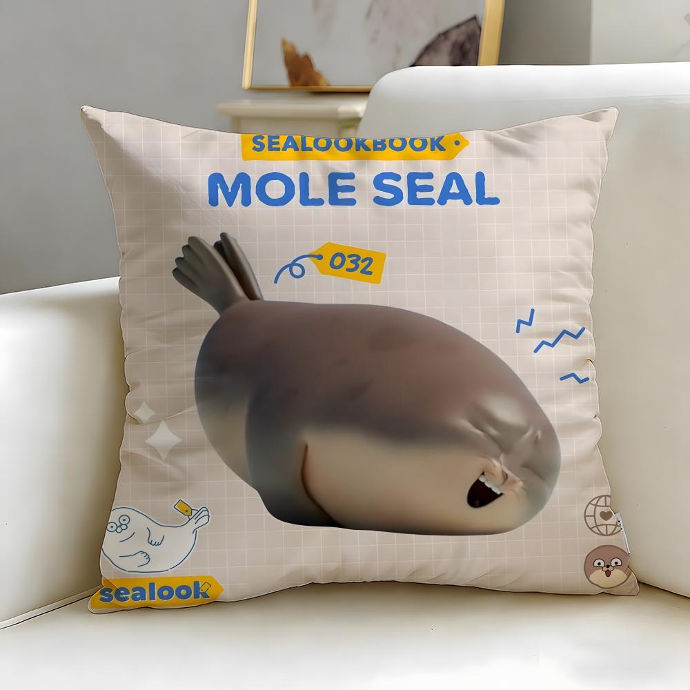 Beliebte Marke SEALOOK Kissenbezug Weich Leicht zu waschen Kissenhülle Vielseitig für Sofa Bett Reisen und Büro